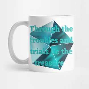 Blue gem Mug